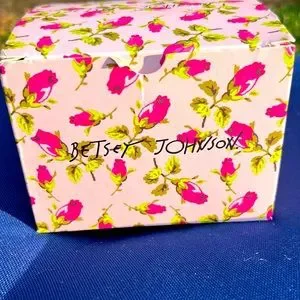 Betsey Johnson | Accessories | Rare New Betsey Johnson White 